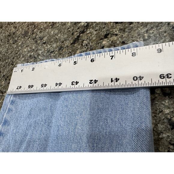 Vintage Levis 550 Jeans‎ Men Size 40 Light Blue Denim Relaxed Fit 100% Cotton - Picture 6 of 9